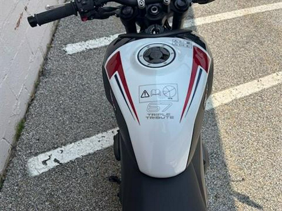 2025 Triumph Trident 660 Triple Tribute Edition