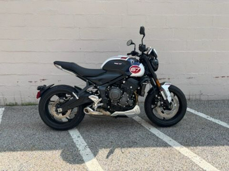 2025 Triumph Trident 660 Triple Tribute Edition