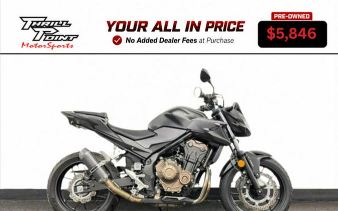 2021 Honda CB500F ABS