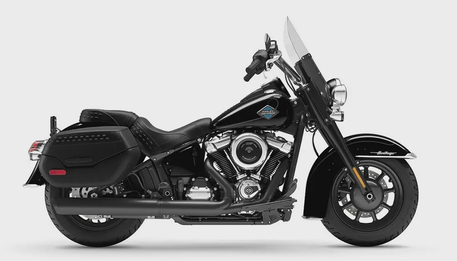 2026 Harley-Davidson® Heritage Classic Vivid Black Black Cast Wheels