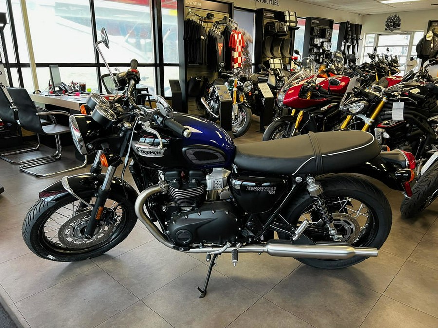 2024 Triumph Bonneville T100 Stealth Edition