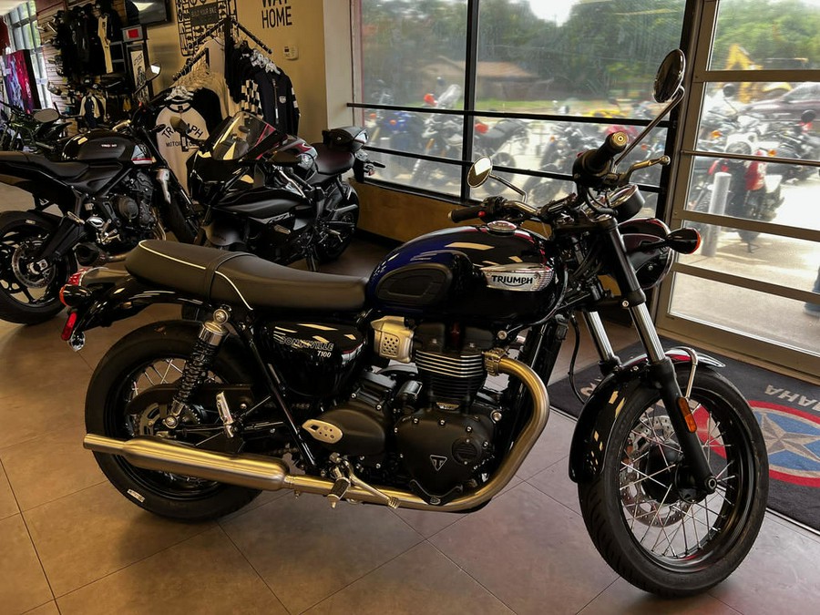 2024 Triumph Bonneville T100 Stealth Edition