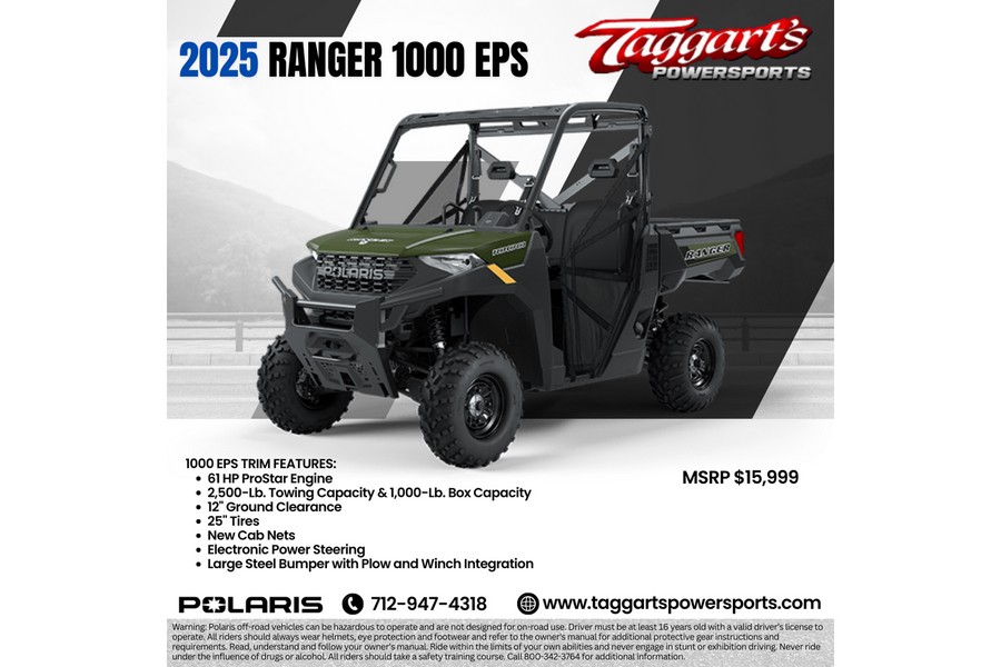 2024 Polaris Industries Ranger® 1000 EPS