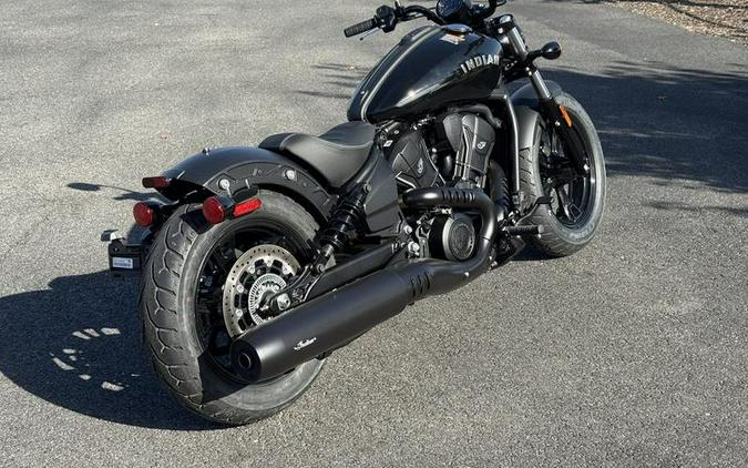 2025 Indian Motorcycle® Scout® Sixty Bobber Black Metallic