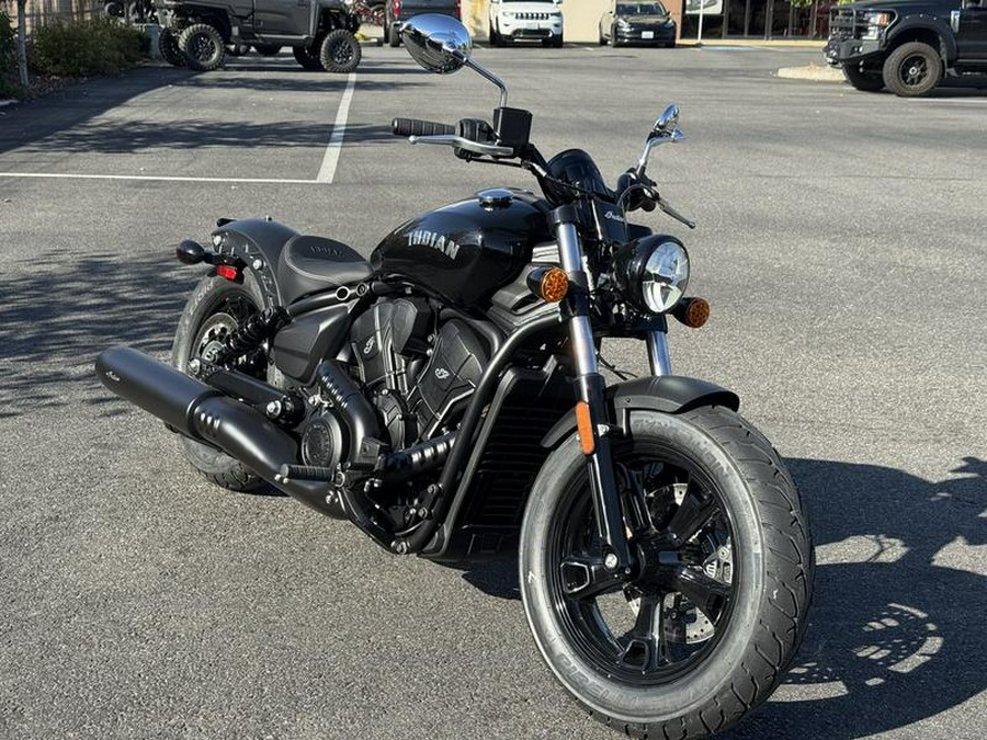 2025 Indian Motorcycle® Scout® Sixty Bobber Black Metallic