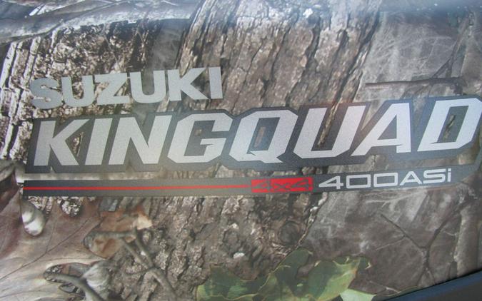 2024 Suzuki KingQuad 400ASi SE Camo