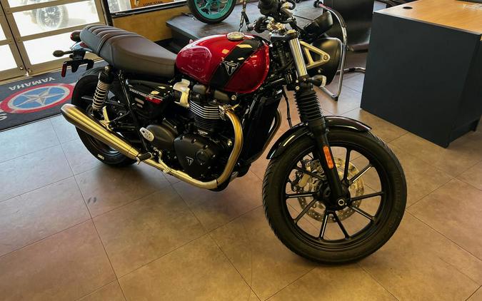 2024 Triumph Speed Twin 900 Carnival Red/Phantom Black