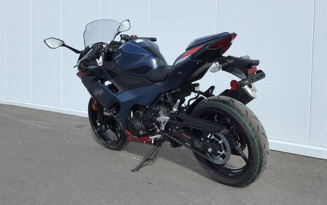 2026 Kawasaki Ninja® 500 ABS Metallic Matte Twilight Blue