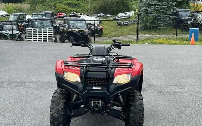 2016 Honda FourTrax Rancher 4X4 Automatic DCT IRS