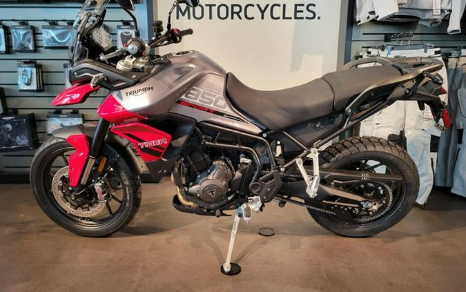 2024 Triumph Tiger 850 Sport Graphite/Diablo Red Sport