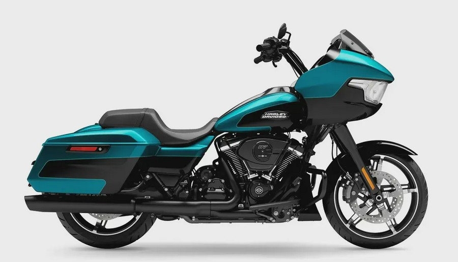 2026 Harley-Davidson® Road Glide® Teal Thunder / Vivid Black Black Trim