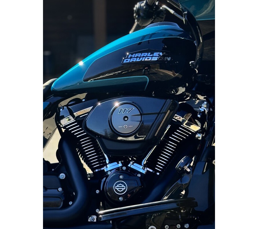 2026 Harley-Davidson® Road Glide® Teal Thunder / Vivid Black Black Trim