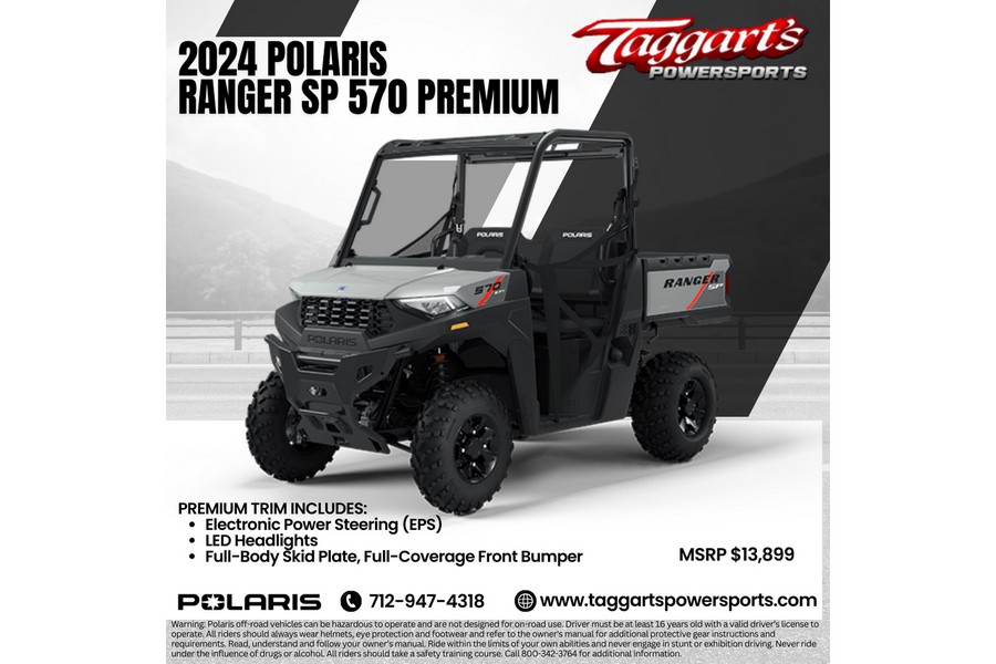 2024 Polaris Industries Ranger® SP 570 Premium