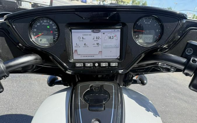 2025 Indian Motorcycle® Chieftain® PowerPlus Dark Horse® Ghost White Metallic Smoke