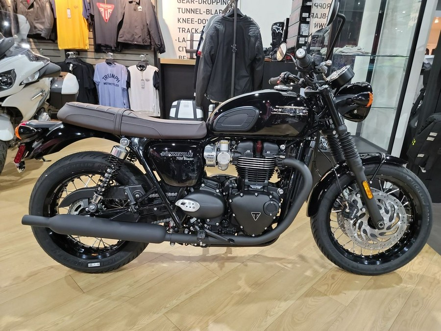 2023 Triumph Bonneville T120 Jet Black