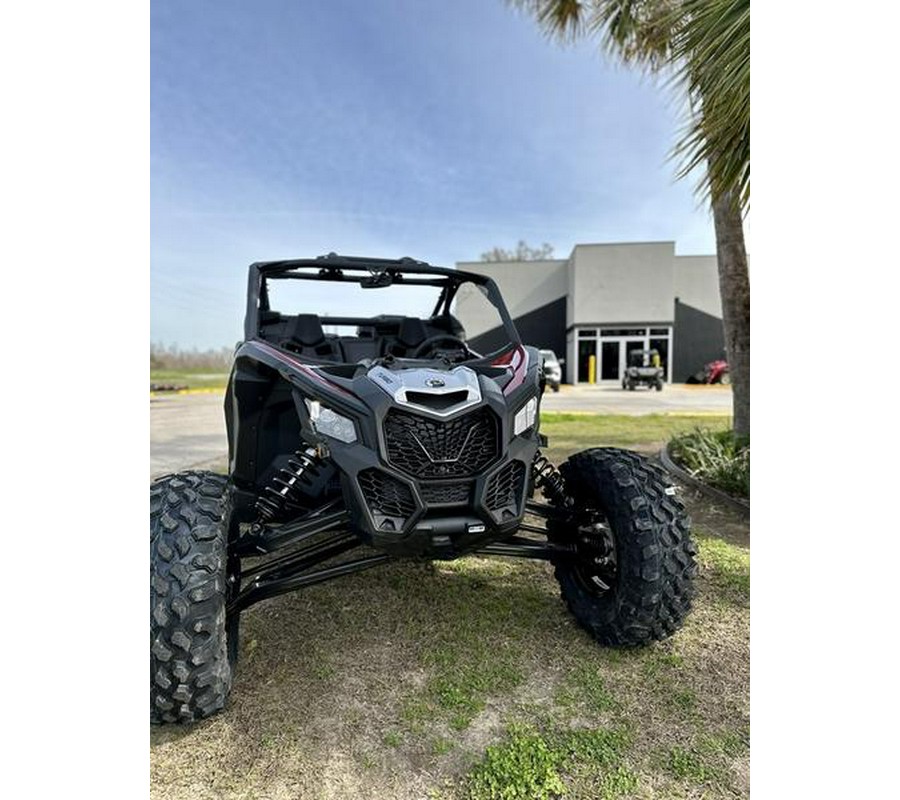 2024 Can-Am® Maverick X3 RS Turbo Fiery Red & Hyper Silver