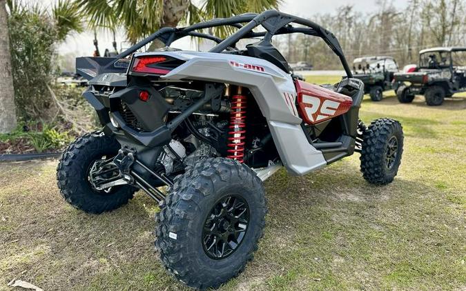 2024 Can-Am® Maverick X3 RS Turbo Fiery Red & Hyper Silver