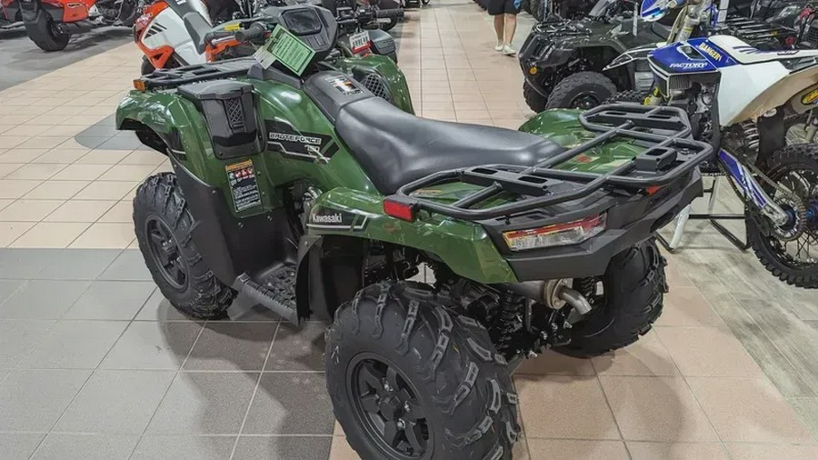 New 2024 KAWASAKI BRUTE FORCE 750 TIMBERLINE GREEN