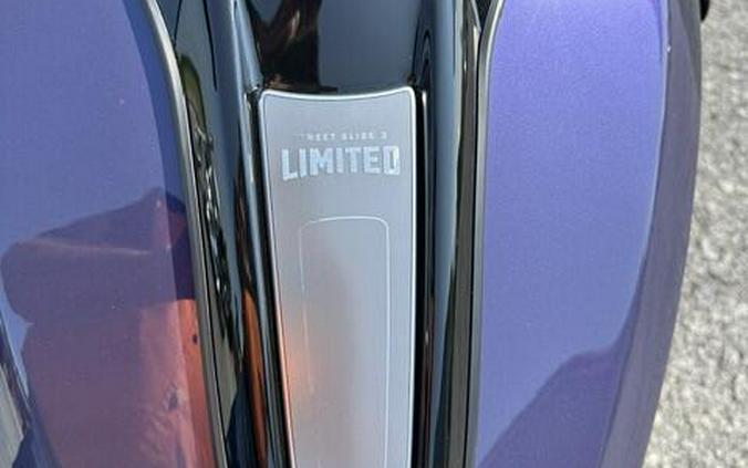 2026 Harley-Davidson® Street Glide 3 Limited Purple Abyss / Vivid Black Black Trim