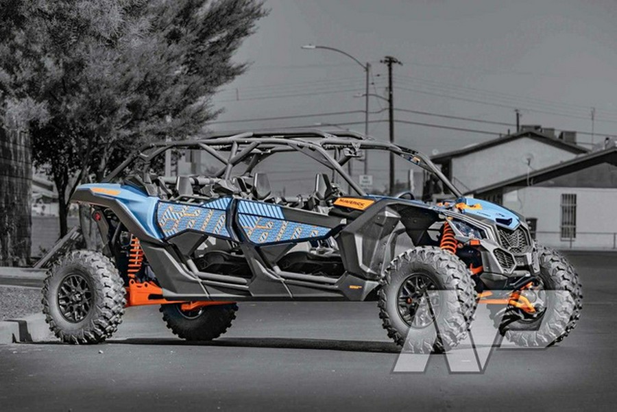 2026 Can-Am Maverick X3 MAX DS Turbo Scandi Blue & Orange Crush