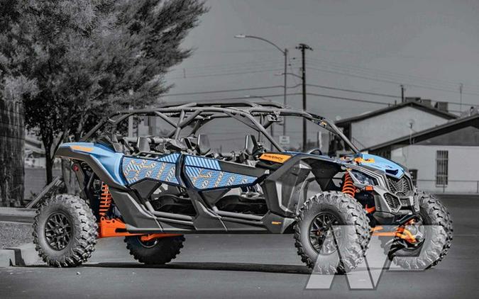 2026 Can-Am Maverick X3 MAX DS Turbo Scandi Blue & Orange Crush