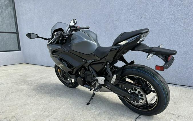 2024 Kawasaki Ninja 650 Metallic Matte Dark GrayMetallic Spark