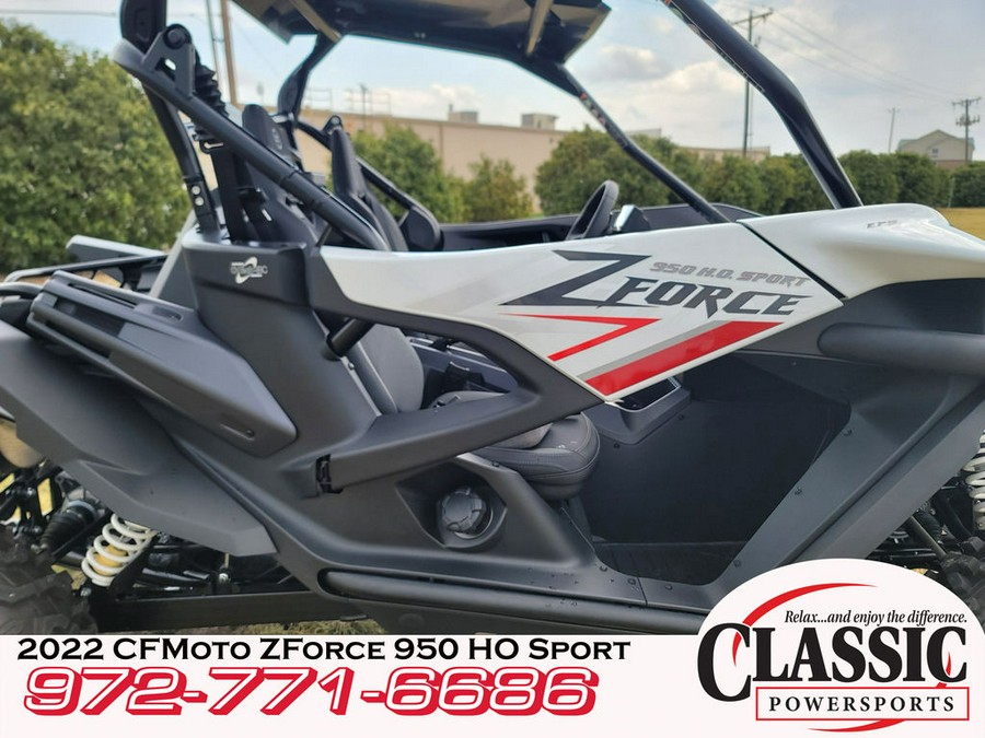 2022 CFMoto ZForce 950 HO Sport