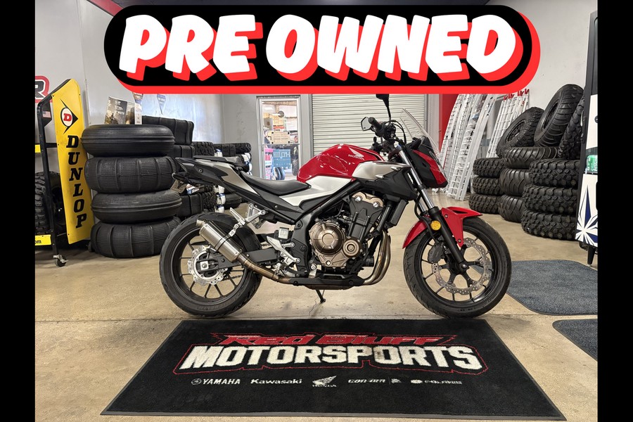 2019 Honda CB500F