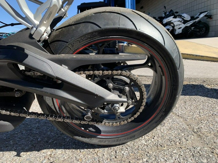 2018 Triumph Speed Triple R Crystal White