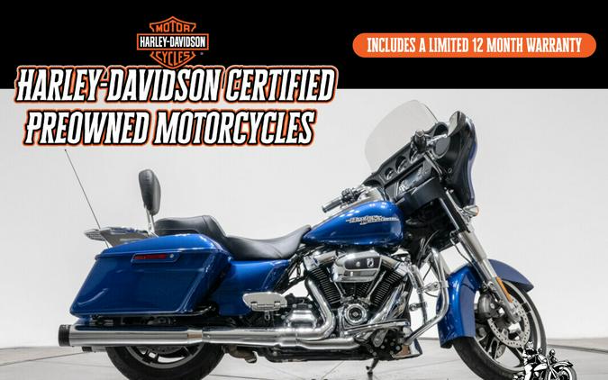 2017 Harley-Davidson FLHX Street Glide in Superior Blue with 13,511 miles