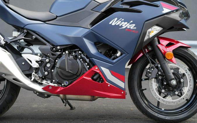 2026 Kawasaki Ninja 500 ABS Metallic Matte Twilight Blue