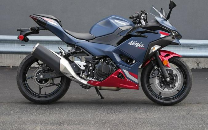 2026 Kawasaki Ninja 500 ABS Metallic Matte Twilight Blue