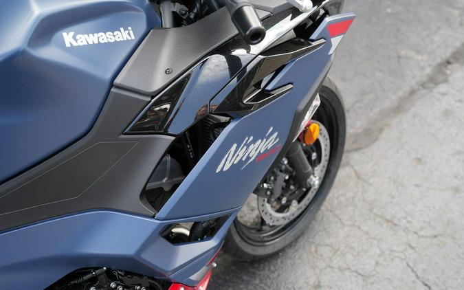 2026 Kawasaki Ninja 500 ABS Metallic Matte Twilight Blue