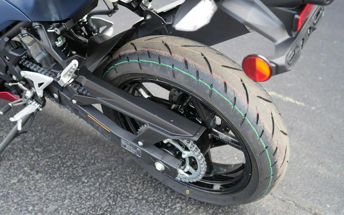 2026 Kawasaki Ninja 500 ABS Metallic Matte Twilight Blue