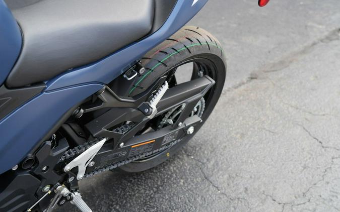 2026 Kawasaki Ninja 500 ABS Metallic Matte Twilight Blue