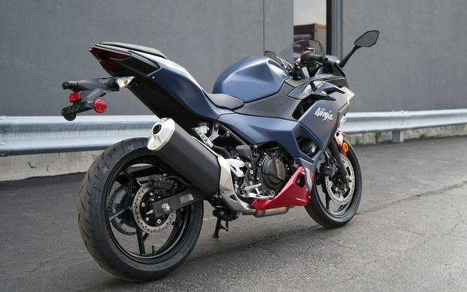 2026 Kawasaki Ninja 500 ABS Metallic Matte Twilight Blue