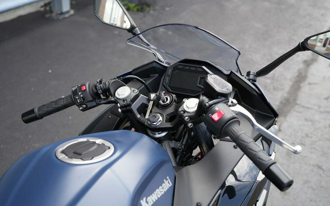 2026 Kawasaki Ninja 500 ABS Metallic Matte Twilight Blue