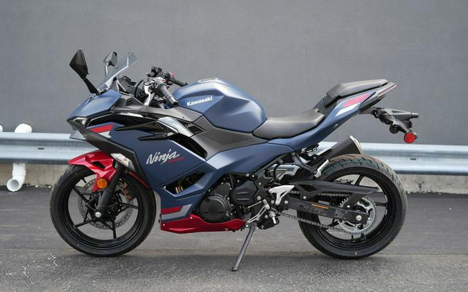 2026 Kawasaki Ninja 500 ABS Metallic Matte Twilight Blue