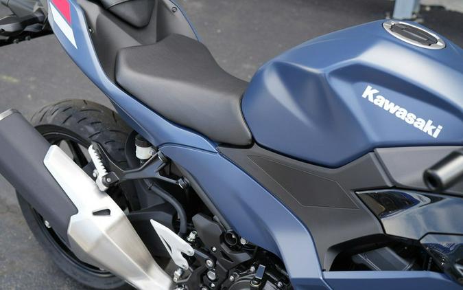 2026 Kawasaki Ninja 500 ABS Metallic Matte Twilight Blue