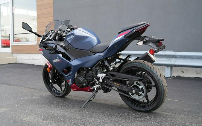 2026 Kawasaki Ninja 500 ABS Metallic Matte Twilight Blue