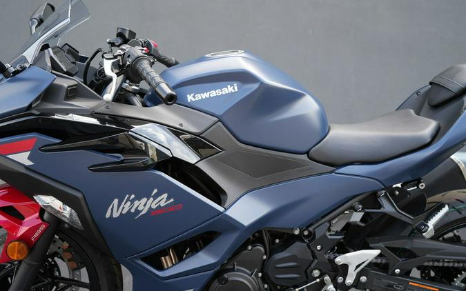 2026 Kawasaki Ninja 500 ABS Metallic Matte Twilight Blue