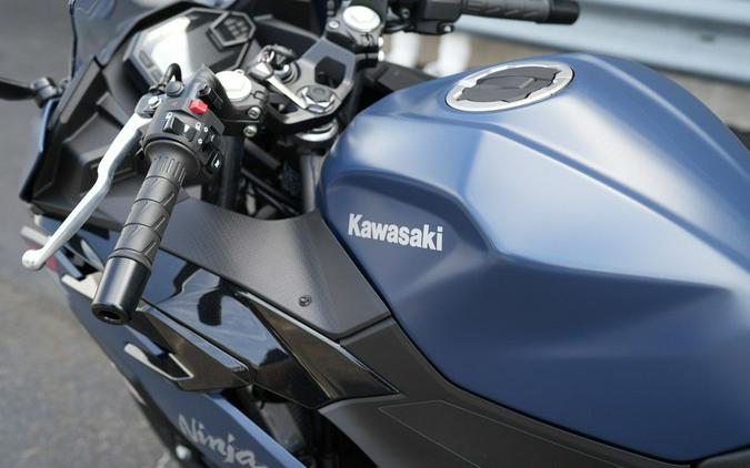2026 Kawasaki Ninja 500 ABS Metallic Matte Twilight Blue