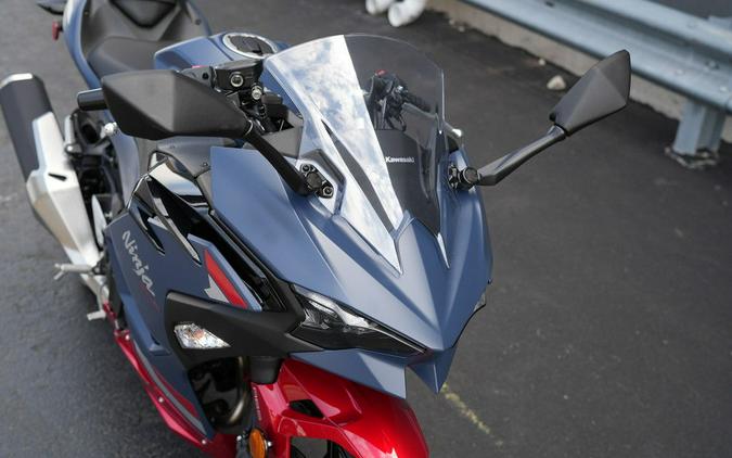 2026 Kawasaki Ninja 500 ABS Metallic Matte Twilight Blue