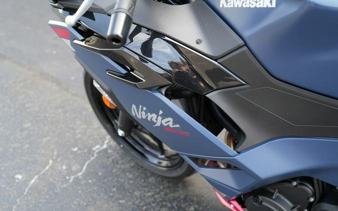 2026 Kawasaki Ninja 500 ABS Metallic Matte Twilight Blue