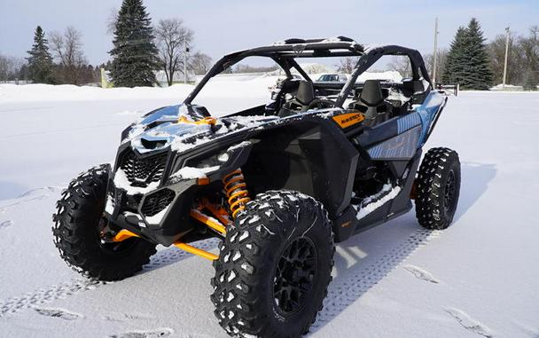 2026 Can-Am® Maverick X3 DS Turbo RR Scandi Blue & Orange Crush
