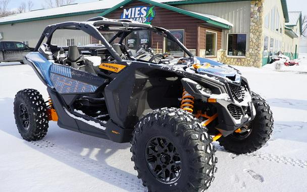2026 Can-Am® Maverick X3 DS Turbo RR Scandi Blue & Orange Crush