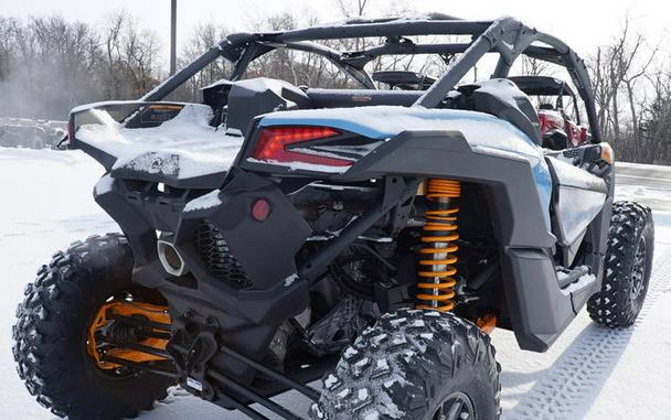 2026 Can-Am® Maverick X3 DS Turbo RR Scandi Blue & Orange Crush