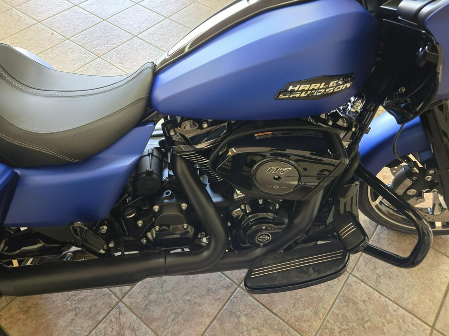 2026 Harley-Davidson® Road Glide® Aurora Blue Denim Black Trim
