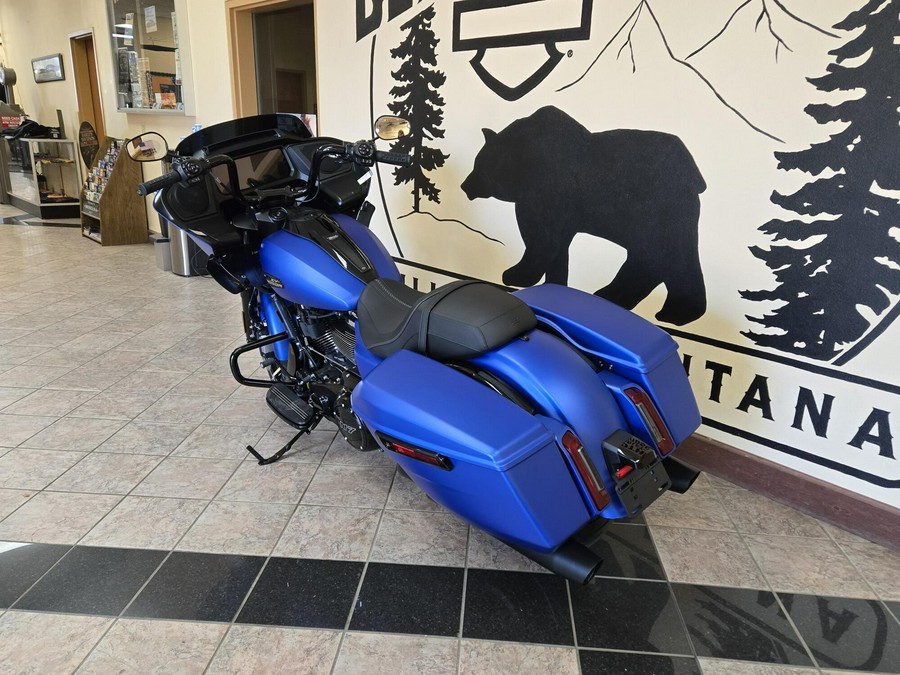 2026 Harley-Davidson® Road Glide® Aurora Blue Denim Black Trim