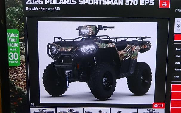 2026 Polaris Sportsman 570 EPS